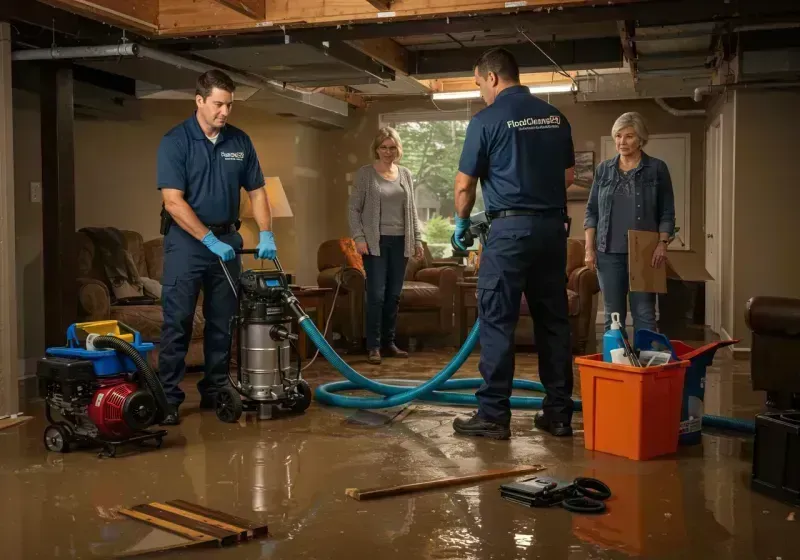 Basement Water Extraction and Removal Techniques process in Falfurrias, TX